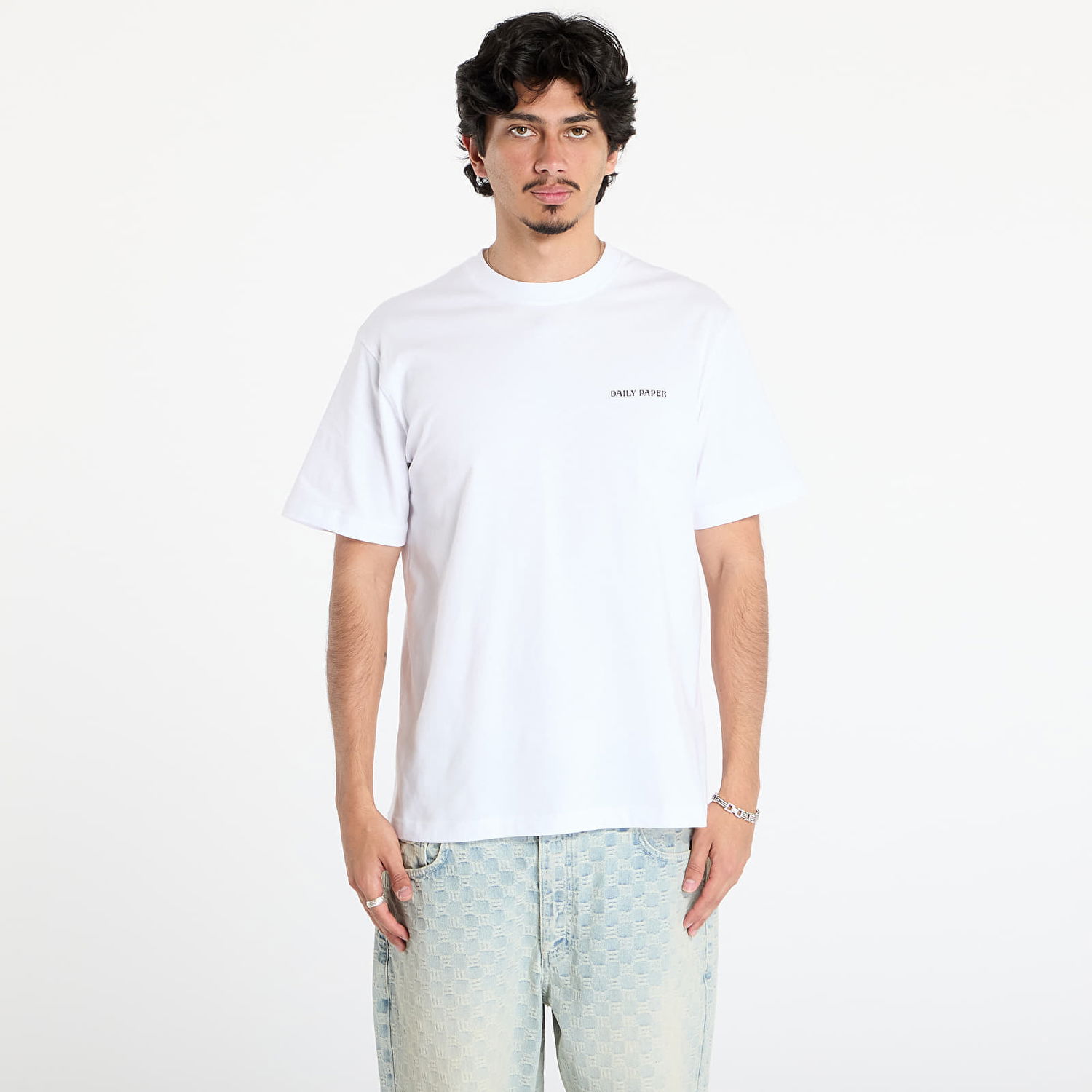 T-shirt DAILY PAPER Daily Paper Wrapper T-Shirt Vit | 2513071, 0