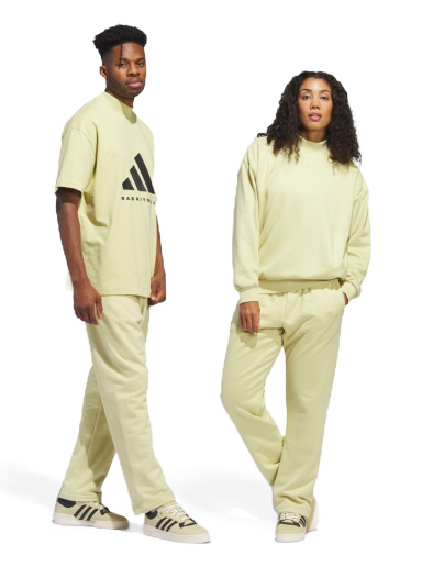 Byxor och jeans adidas Performance Sueded Pants Beige | IN7709