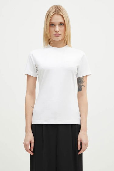 T-shirt VETEMENTS VETEMENTS Fitted T-Shirt Vit | WA66TR630W, 0