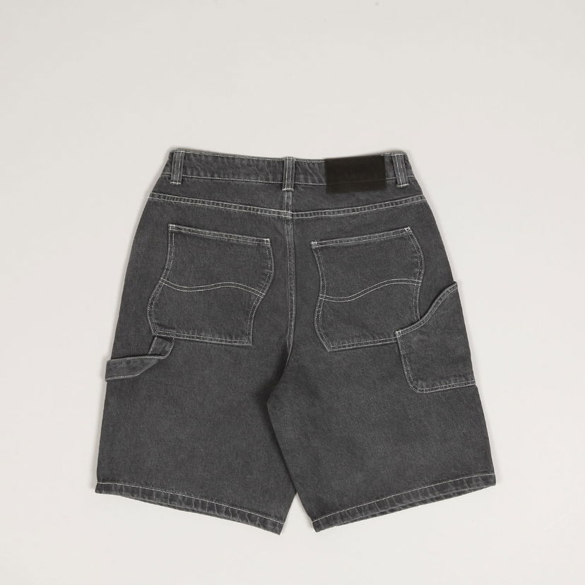 Shorts Dime Classic Denim Shorts Faded Black Svart | DIMESU2441BLK