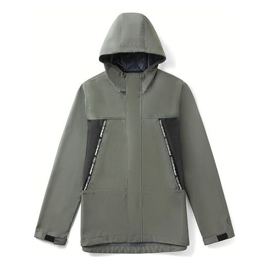 Regnrock Vans Essential AP C Salton Windbreaker Grön | VN0A489MKCZ