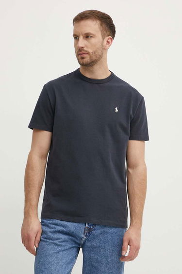 T-shirt Polo by Ralph Lauren "Faded Black Canvas" T-Shirt Grå | 710916698010, 4
