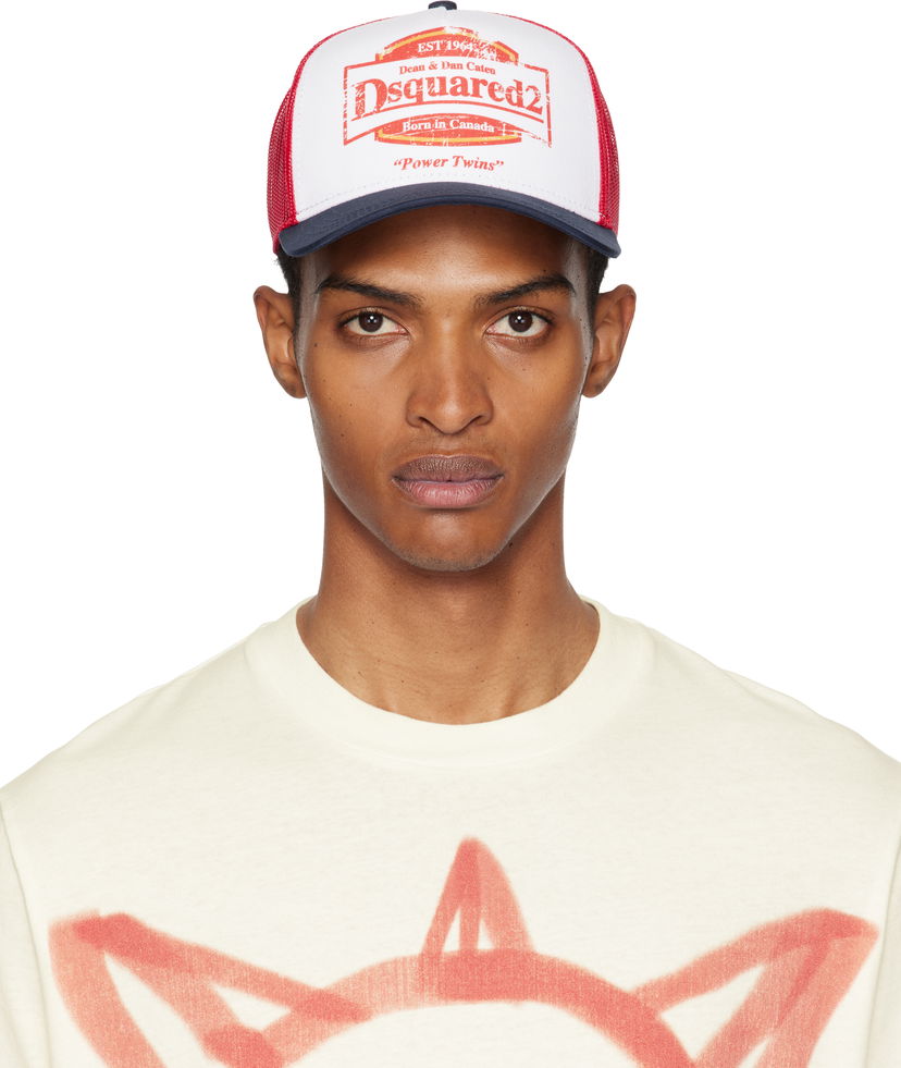 Keps DSQUARED2 Dsquared2 Logo Baseball Cap Flerfärgad | BCM0887_05C02694