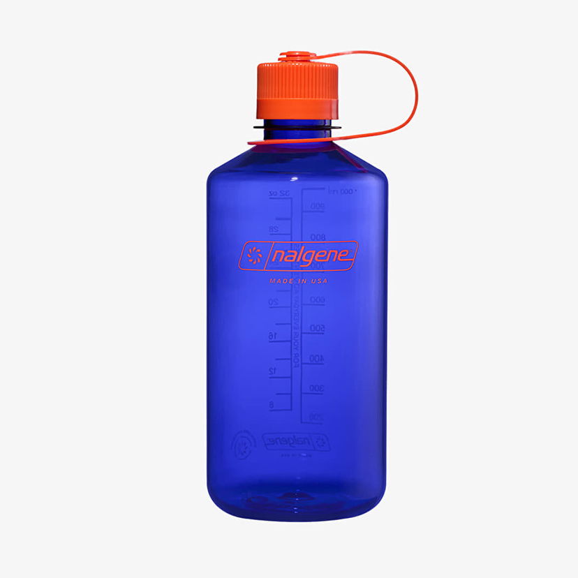 Dricksflaska Nalgene 1000ml Narrow Mouth Sustain Universal Water Bottle Blå | 2021-3632