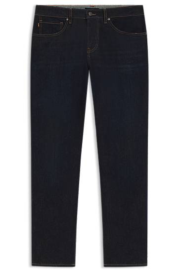 Jeans BOSS Maine regular-fit jeans soft-motion denim Mörkblå | 50549519, 0