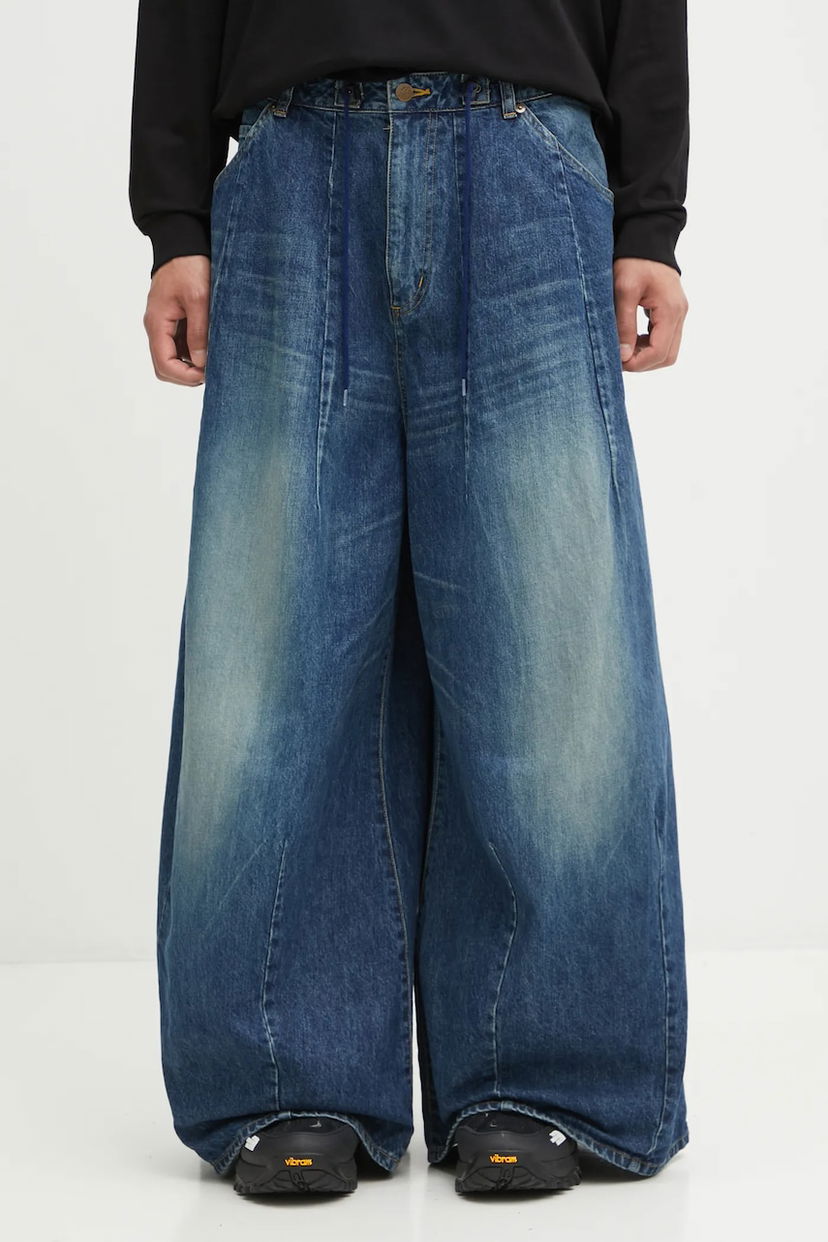 Jeans Needles Needles H.D. Buggy Jeans Blå | RW233