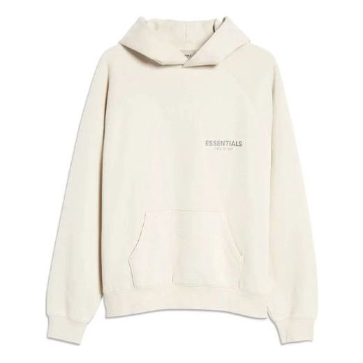 Sweatshirt Fear of God Essentials SS21 Hoodie Beige | FOG-SS21-666