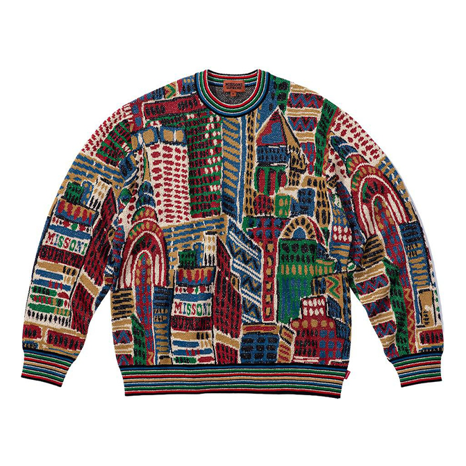Sweater Supreme Supreme x Missoni Multicolor Knit Sweater Flerfärgad | SUP-FW21-313
