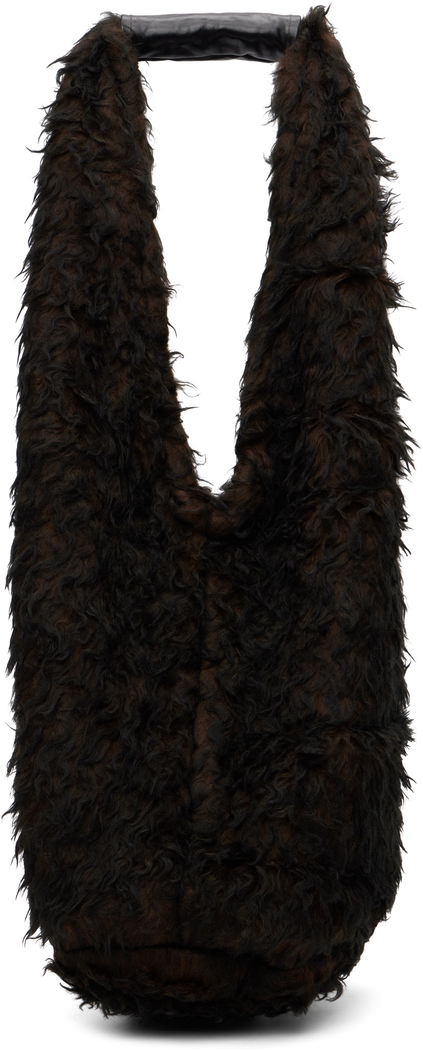 Tygpåse OUR LEGACY OUR LEGACY Drip Faux Fur Tote Svart | A4258DO