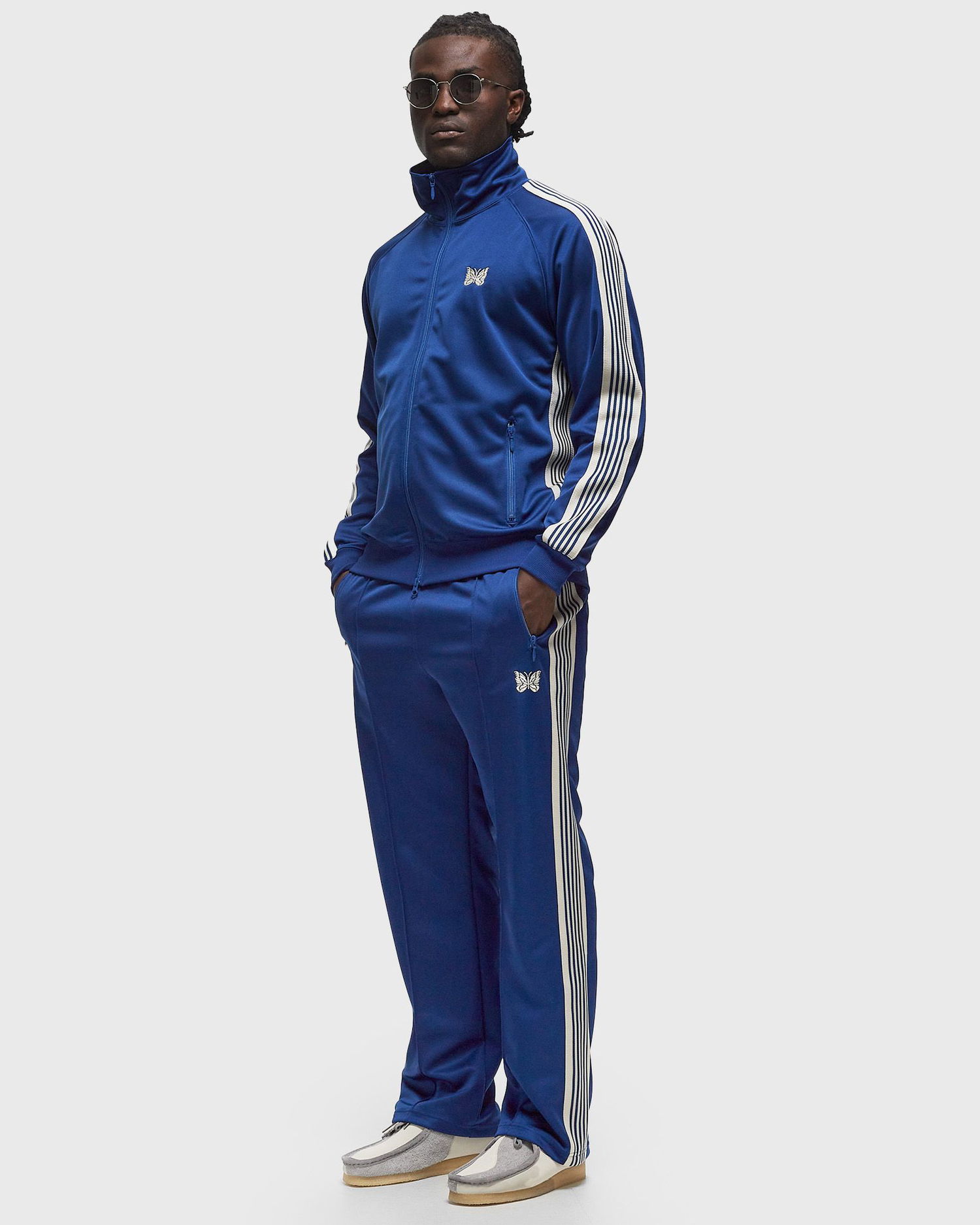 Träningsbyxor Needles Track Pant Mörkblå | OT228-C-ROYAL, 1