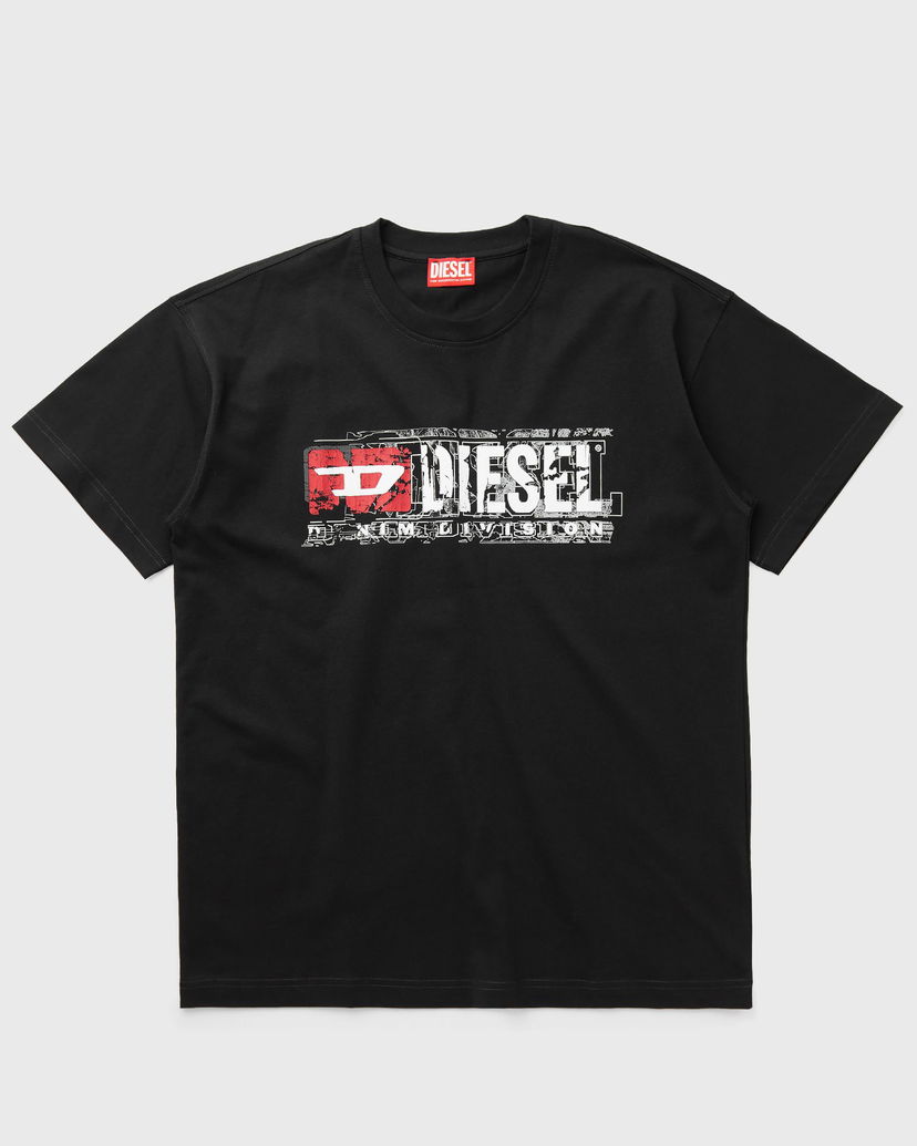 T-shirt Diesel T-Shirt Norm Svart | A19436-0PLAT-9XX