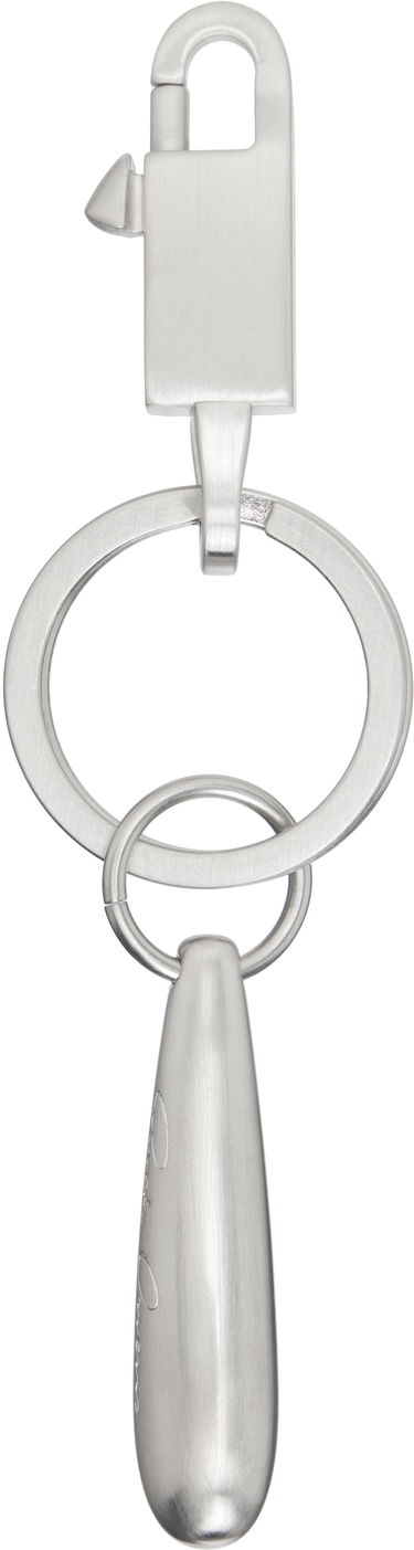 Nyckelringar Rick Owens Rick Owens Hollywood Teardrop Keychain Metallisk | RA01E0690 MET, 0