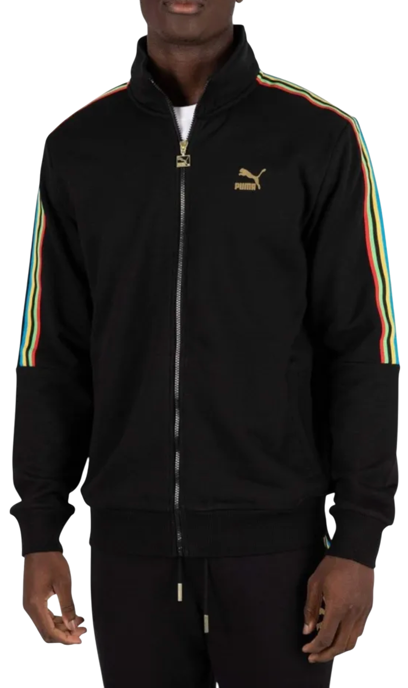 Jacka Puma Puma TFS Worldhood Track Top Jacket Svart | 597612-001