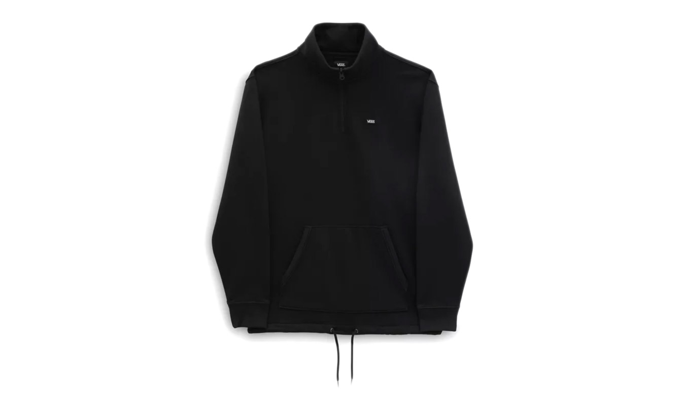Sweatshirt Vans Versa Standard Q-Zip Svart | VN0A5KDSBLK, 0