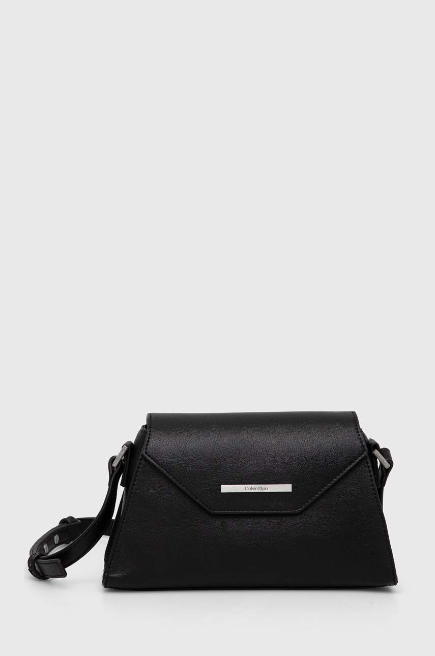Handväska CALVIN KLEIN Daily Dressed Crossbody Bag Svart | K60K610730, 0