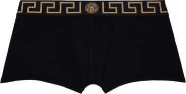 Boxare Versace Versace Two-Pack Greca Border Boxer Briefs Svart | AU10181_1A10011, 1