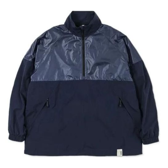 Vindjacka New Balance N.Hoolywood x Invincible Pullover Jacket Mörkblå | AMJ22345-PCT