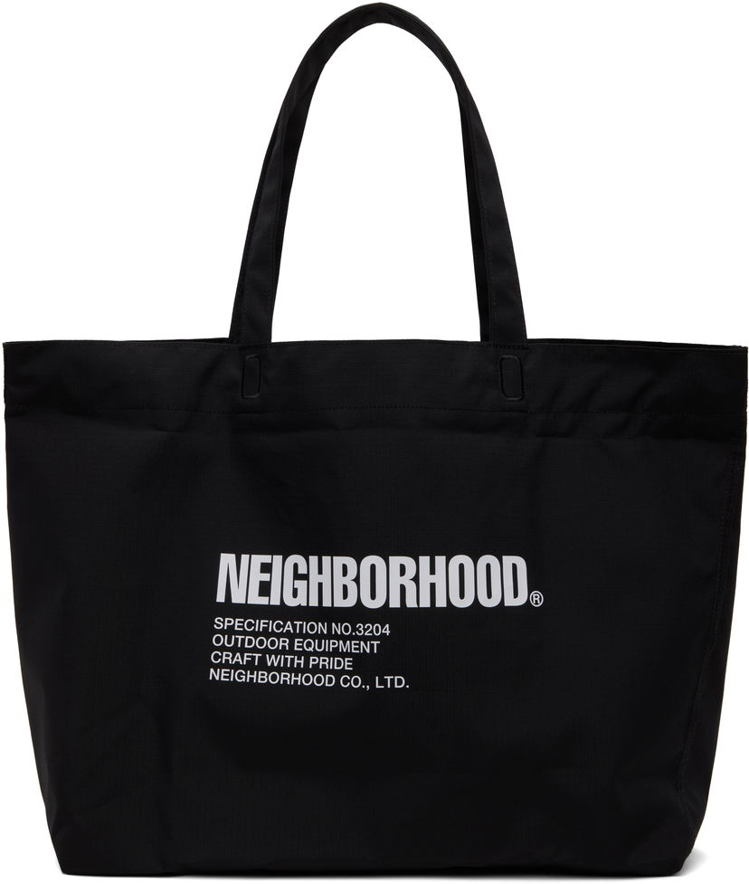 Tygpåse Neighborhood Helinox Edition Tote Bag Svart | 251HXHXN-CG01