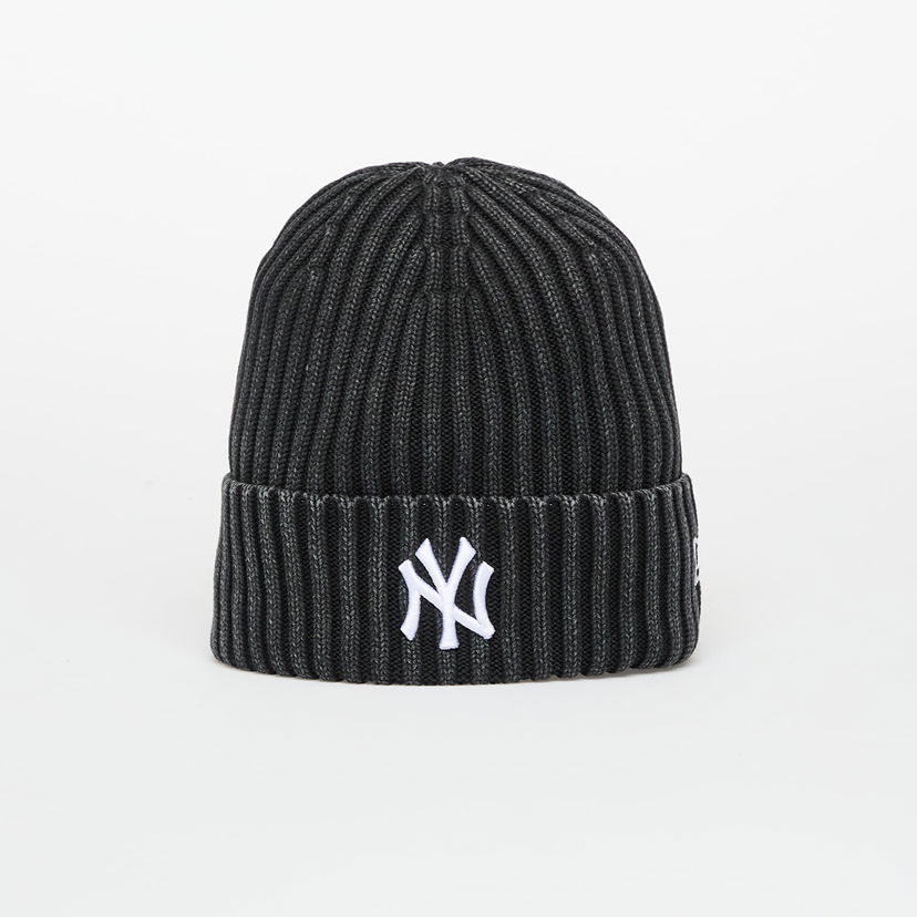 Mössa New Era MLB New York Yankees Knit Washed Beanie Medium Universal Svart | 60691189