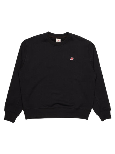 Sweatshirt New Balance Made in USA Crew Sweatshirt Svart | MT21541_BK
