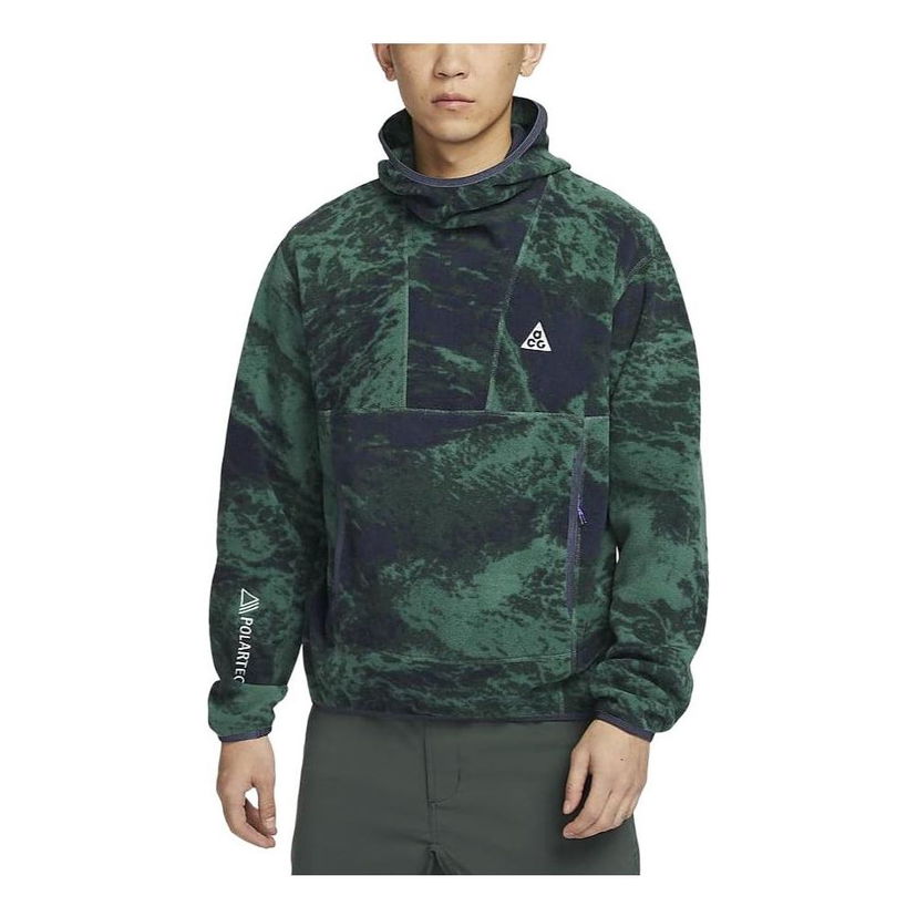 Sweatshirt Nike ACG ACG Wolf Tree All Over Print Hoodie Grön | FN2454-361