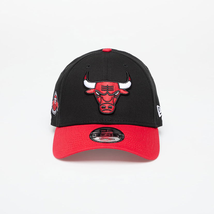 Keps New Era Chicago Bulls 9FORTY Side Patch Adjustable Cap Svart | 60667446