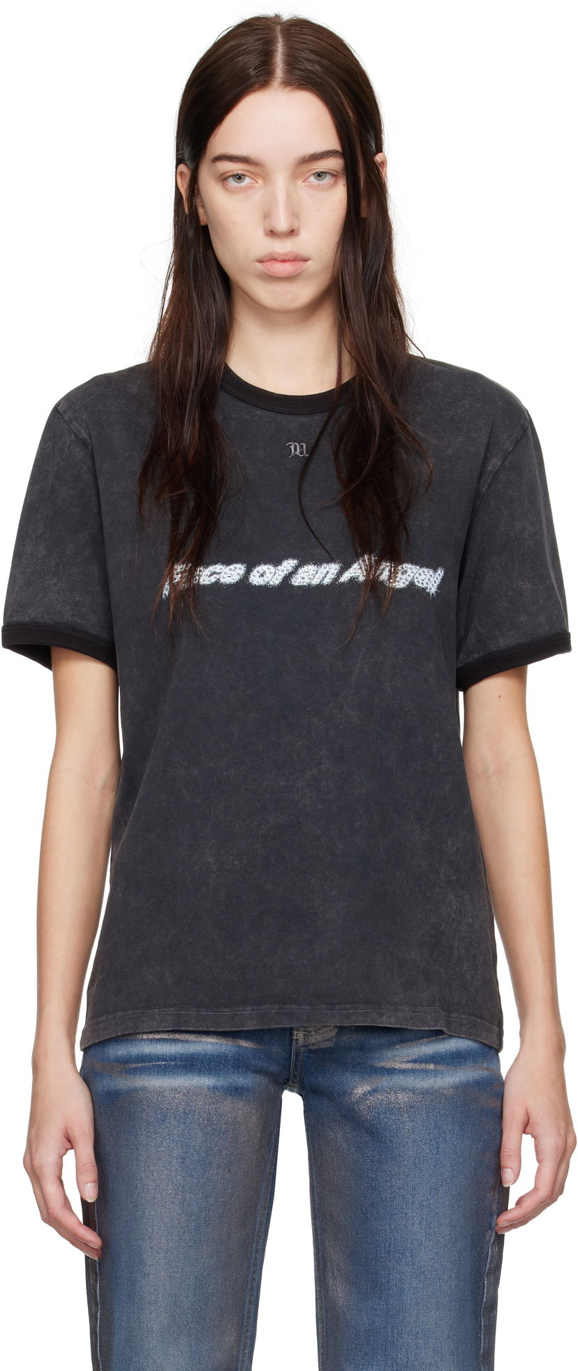 T-shirt MISBHV 'Face Of An Angel' T-shirt Svart | 241M103