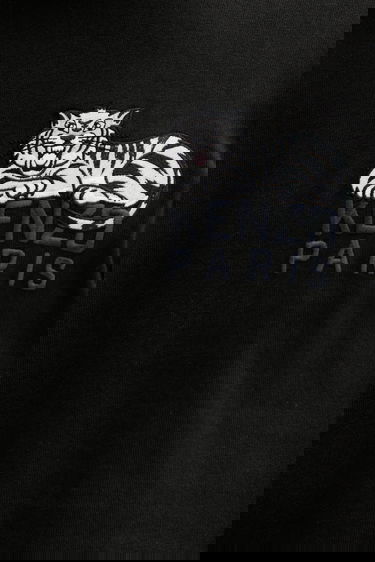 T-shirt KENZO Kenzo Paris Tiger Motif T-Shirt Svart | FF65TS1524SI, 4