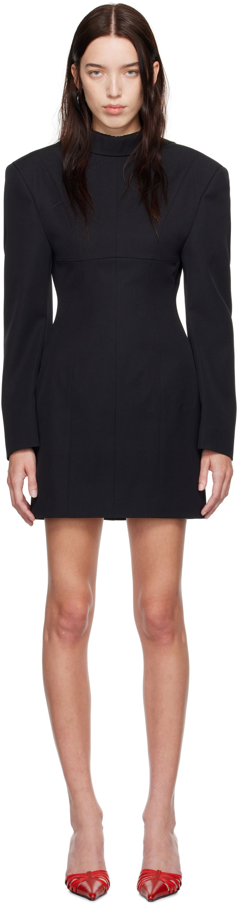 Klä DSQUARED2 Blazer Minidress Svart | S72CV0591 S78136