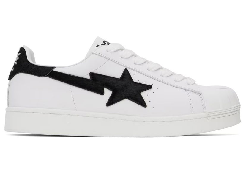 Sneakers och skor BAPE A Bathing Ape Skull Sta #2 White Vit | 1J80-191-065-WHT