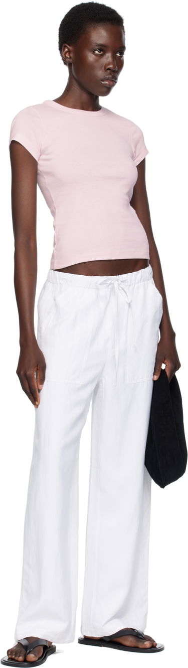 Byxor rag & bone rag & bone Adina Beach Trousers Vit | WAW25P70082908, 3