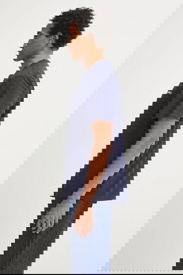 T-shirt Sporty & Rich Sporty & Rich 'Health is Wealth' Tee Mörkblå | TO043602006BL106, 4