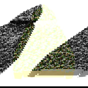 Sweatshirt BAPE x Anti Social Social Club ABC Camo Pullover Hoodie Grön | 1G23 114 913 GREEN, 1