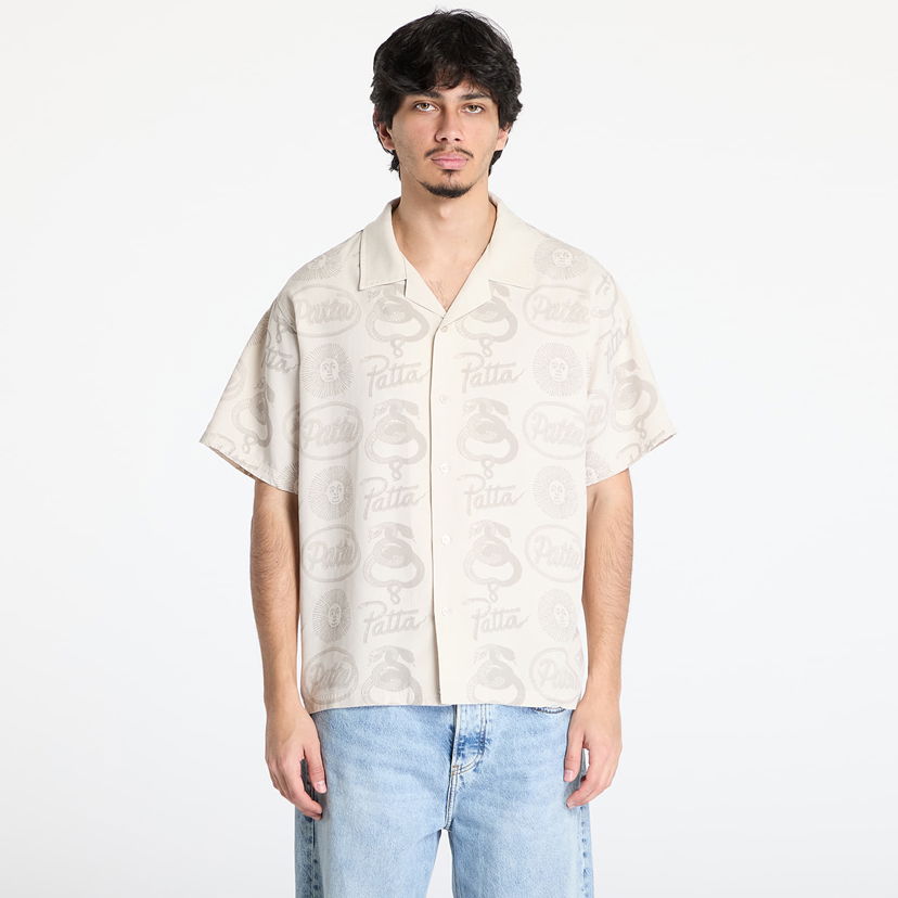 Skjorta Patta Patta Serpentes Summer Shirt Beige | POC-SS25-4325-358-0001-163