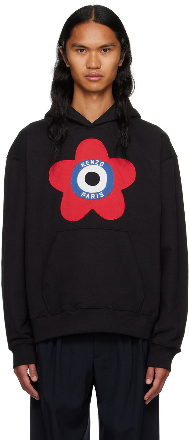 Sweatshirt KENZO Paris Target Svart | FD65SW0744ME, 0