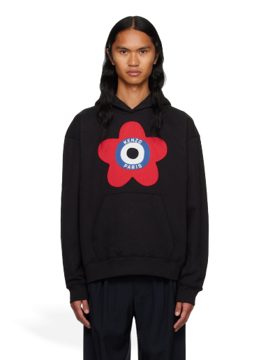 Sweatshirt KENZO Paris Target Svart | FD65SW0744ME