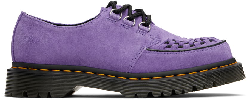 Kläder Dr. Martens Ramsey Woven Suede Creepers Purpur | 40572500