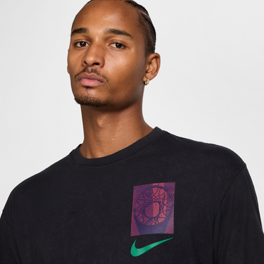 T-shirt Nike Nike Max90 Basketball T-Shirt Svart | HJ3325-010, 4