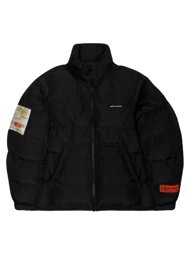 Pufferjacka HERON PRESTON Label Nylon Puffer Svart | HMED008F21FAB0011000