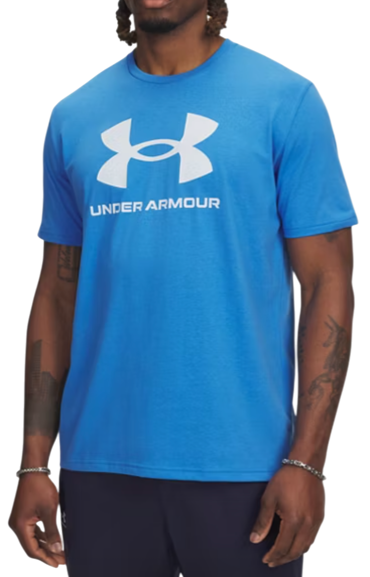 T-shirt Under Armour Under Armour Sportstyle Logo Update Short Sleeve T-Shirt Blå | 1382911-402