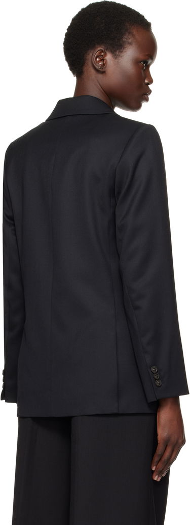 Rockar A.P.C. A.P.C. Lucy Double-Breasted Blazer Svart | WOAPO-F03212, 2