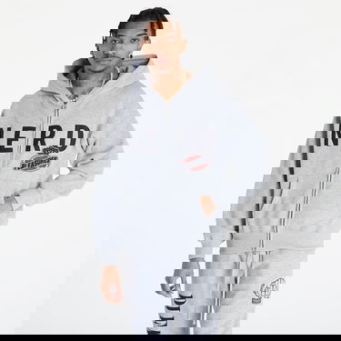 Sweatshirt Pleasures x N.E.R.D Full-Zip Up Grå | P23N002 GREY, 0