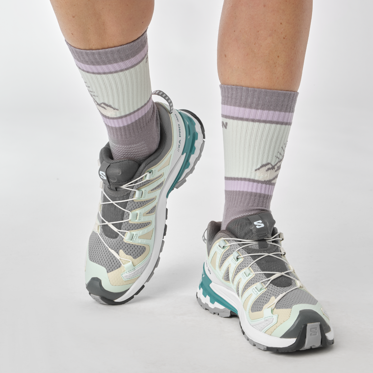 Sneakers och skor Salomon XA PRO 3D V9 W Grå | l47118900, 1