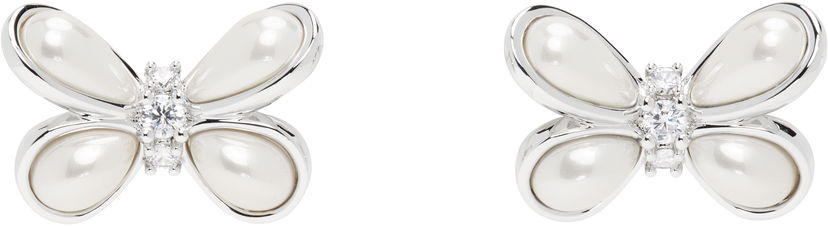 Örhängen SHUSHU/TONG YVMIN Edition Pearl Butterfly Earrings Vit | 24712WHT00DN2