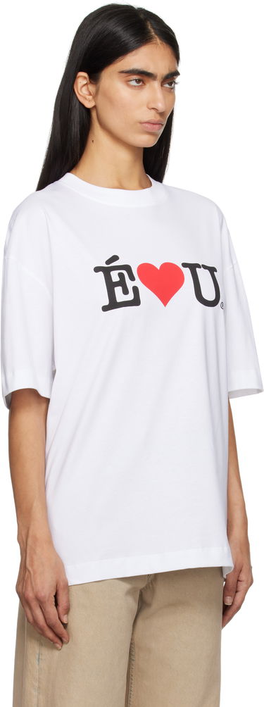 T-shirt Études Études 'ÉLU' Relax T-Shirt Vit | H24MMTSH138-00, 1