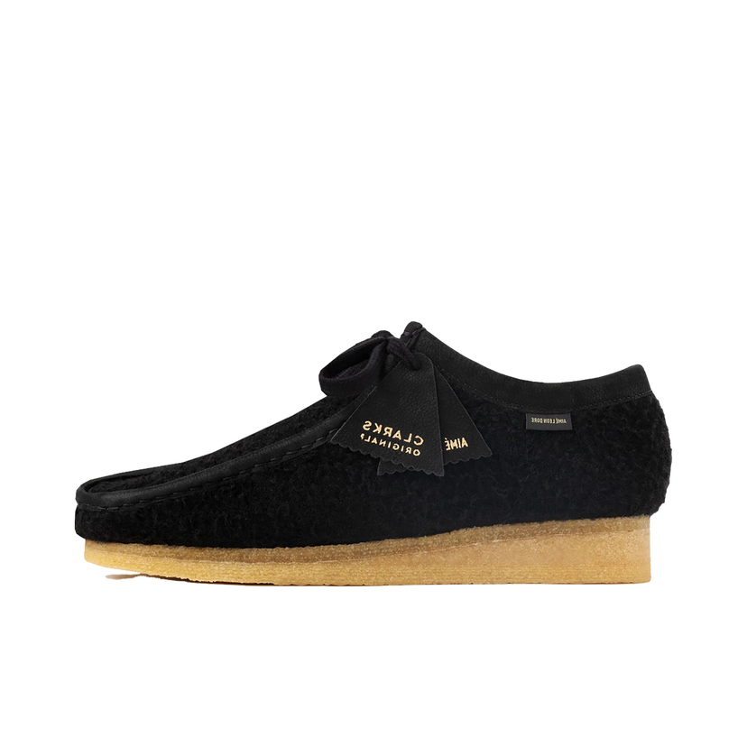 Sneakers och skor Clarks Wallabee Casentino Wool Svart | 26160882