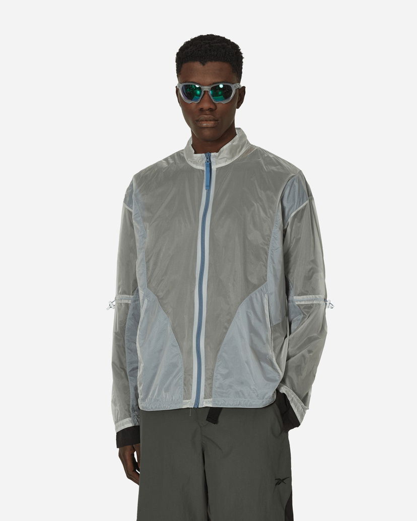 Jacka Reebok See Through Jacket Crystal Blue Grå | RMEA006C99FAB001