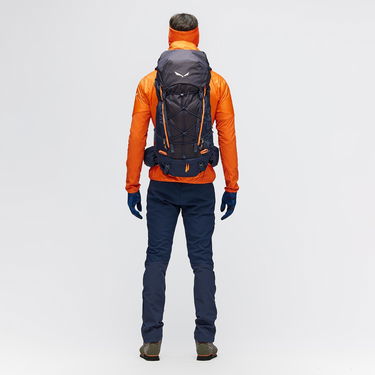 Pufferjacka Salewa Ortles Hybrid Twr Hooded Jacket Orange | 27187-4171, 2