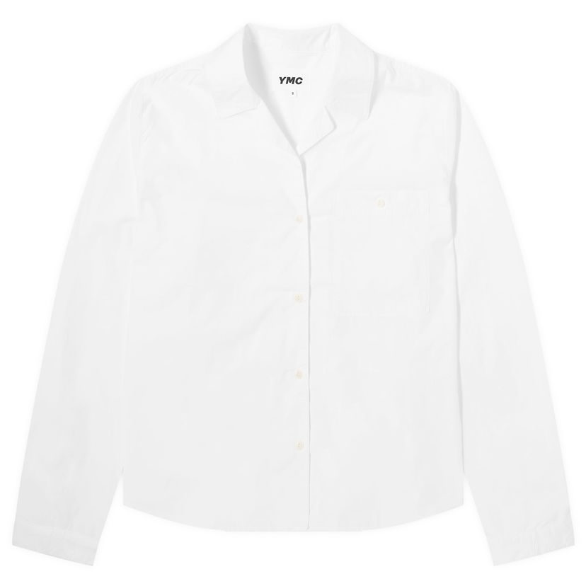 Skjorta YMC Annie Pleated Back Shirt X-Small Vit | Q2WMA-10