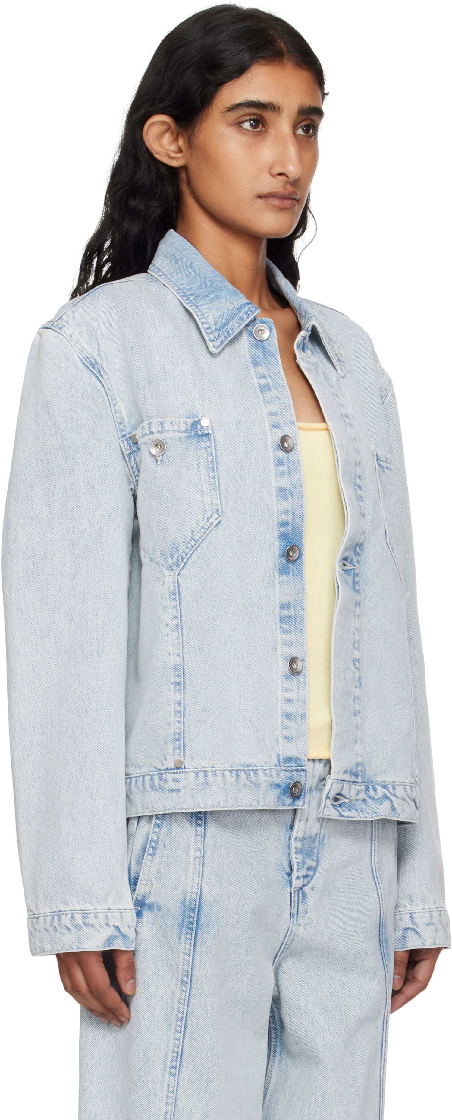 Jacka YMC YMC Loft Denim Jacket Blå | Q5YMC, 1